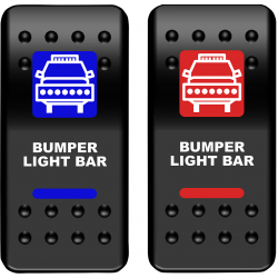 Toggle switches for auxiliary