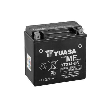 Batterie haut de gamme YUASA pour Quad 14CL-B