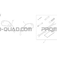 Mirroirs Et Outils pour Can-am Toutes les cylindrées 2008 DS 250 CVT