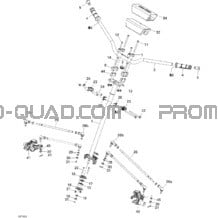 Direction pour Can-am Toutes les cylindrées 2008 DS 450 X