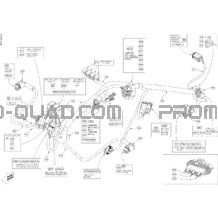 Câblage Principal Front pour Can-am Toutes les cylindrées 2008 DS 450 X