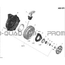 Démarreur À Rappel pour Can-am Toutes les cylindrées 2008 Outlander 400 EFI XT