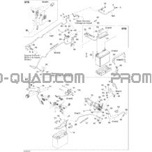 Système Électrique STD pour Can-am Toutes les cylindrées 2008 Outlander 400 STD