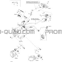 Accessoires Électriques pour Can-am Toutes les cylindrées 2008 Outlander 400 XT