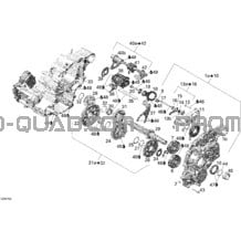 Boîte De Vitesses Et Composantes pour Can-am Toutes les cylindrées 2008 Outlander 500 STD