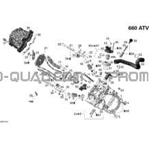 Culasse pour Can-am Toutes les cylindrées 2008 Outlander 650 STD