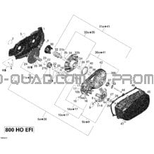 Transmission Outlander pour Can-am Toutes les cylindrées 2008 Outlander 800 STD