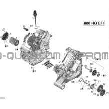 Lubrification Moteur pour Can-am Toutes les cylindrées 2008 Outlander 800 XT