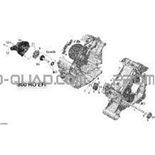 Refroidissement Moteur pour Can-am Toutes les cylindrées 2008 Outlander 800 XT