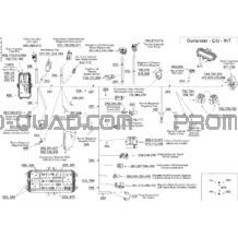 Câblage Principal pour Can-am Toutes les cylindrées 2008 Outlander 800 XT