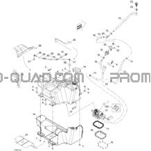 Réservoir Essence pour Can-am Toutes les cylindrées 2008 Outlander MAX 400 EFI XT