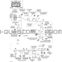 Câblage Principal pour Can-am Toutes les cylindrées 2008 Outlander MAX 400 EFI XT