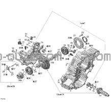 Arbre De Sortie De La Boîte De Vitesses pour Can-am Toutes les cylindrées 2008 Outlander MAX 500 STD