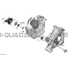 Refroidissement Moteur pour Can-am Toutes les cylindrées 2008 Outlander MAX 500 STD