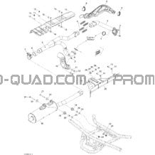 Système Échappement pour Can-am Toutes les cylindrées 2008 Outlander MAX 500 STD
