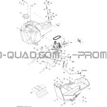 Système Alimentation pour Can-am Toutes les cylindrées 2008 Outlander MAX 800 XT