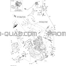 Moteur Et Support Moteur pour Can-am Toutes les cylindrées 2008 Renegade 500