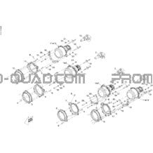 Phares Avants pour Can-am Toutes les cylindrées 2008 Renegade 800 X