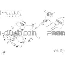 Accessoires Électriques pour Can-am Toutes les cylindrées 2008 Renegade 800
