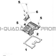 Couvercle De Culasse pour Can-am Toutes les cylindrées 2009 DS 250 NA
