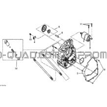 Demi-Carter Droit pour Can-am Toutes les cylindrées 2009 DS 250 NA