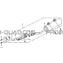 Silencieux pour Can-am Toutes les cylindrées 2009 DS 250 NA