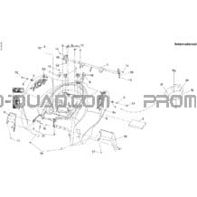 Aile Arrière International pour Can-am Toutes les cylindrées 2009 DS 250 NA