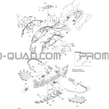 Carrosserie Et Accessoires pour Can-am Toutes les cylindrées 2009 DS 450 CE STD & X (3F9D
