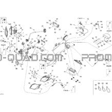 Système Électrique pour Can-am Toutes les cylindrées 2009 DS 450 CE STD & X (3F9D