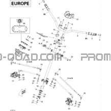 Direction Europe pour Can-am Toutes les cylindrées 2009 DS 450 EFI