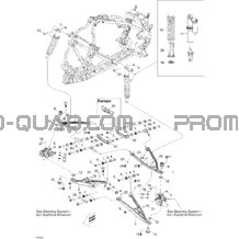 Suspension Avant pour Can-am Toutes les cylindrées 2009 DS 450 EFI