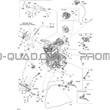 Moteur pour Can-am Toutes les cylindrées 2009 DS 450 Xxc