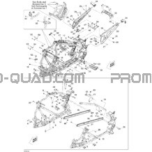 Châssis Xmx pour Can-am Toutes les cylindrées 2009 DS 450 Xxc