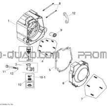Carter pour Can-am Toutes les cylindrées 2009 DS 70