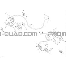 Freins pour Can-am Toutes les cylindrées 2009 DS 90 X