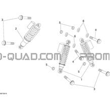 Amortisseurs pour Can-am Toutes les cylindrées 2009 DS 90 X