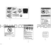 Accessoires Et Décalques pour Can-am Toutes les cylindrées 2009 DS 90 X