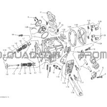 Culasse Et Collecteur Admission pour Can-am Toutes les cylindrées 2009 DS 90