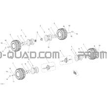 Roues Et Pneus pour Can-am Toutes les cylindrées 2009 DS 90
