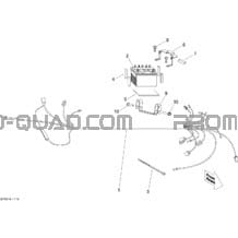 Câblage Principal Et Batterie pour Can-am Toutes les cylindrées 2009 DS 90