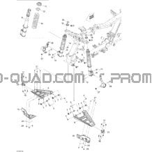 Suspension Avant pour Can-am Toutes les cylindrées 2009 Outlander 400 EFI