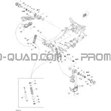 Suspension Arrière pour Can-am Toutes les cylindrées 2009 Outlander 400 EFI