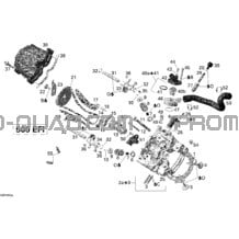 Culasse pour Can-am Toutes les cylindrées 2009 Outlander 650 EFI
