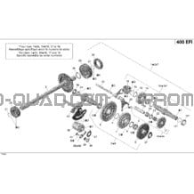 Changement De Rapports pour Can-am Toutes les cylindrées 2009 Outlander Max 400 EFI