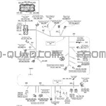 Câblage Principal pour Can-am Toutes les cylindrées 2009 Outlander Max 400 EFI