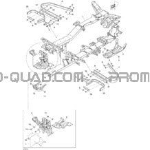 Châssis pour Can-am Toutes les cylindrées 2009 Renegade 500