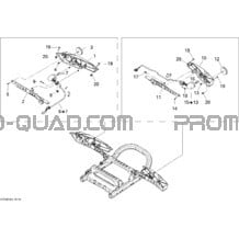 Carrosserie Et Accessoires 4 pour Can-am Toutes les cylindrées 2009 Renegade 800R EFI STD
