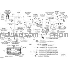 Câblage Électrique pour Can-am Toutes les cylindrées 2009 Renegade 800R EFI X