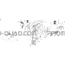 Aile Avant pour Can-am Toutes les cylindrées 2010 DS 250 NA