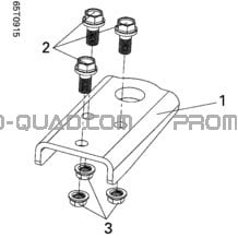 Attelage pour Can-am Toutes les cylindrées 2010 DS 250 NA